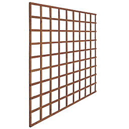 Forest  Softwood Square Trellis 6' x 6' 4 Pack