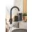 Streame by Abode Marido Swan Dual Lever Mono Mixer Matt Black