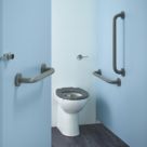 Armitage Shanks Doc M Ambulant Care WC Pack Grey 10 Piece Set