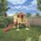 Mercia Poppy  5' x 6' 6" (Nominal) Timber Playhouse with Tower & Slide