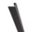 Multipanel Type C End Cap Matt Black 2450mm x 11mm