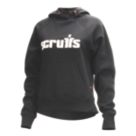 Scruffs Tamworth Logo Womens Hoodie Black Size 18
