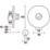Bristan Handwheel Concealed Single Outlet Thermostatic Chrome-Plated Shower Valve