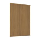Spacepro Classic 2-Door Sliding Wardrobe Door Kit Oak Frame Oak Panel 1489mm x 2260mm