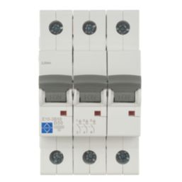 Lewden E10 50A 3-Pole B Curve 3-Phase MCB