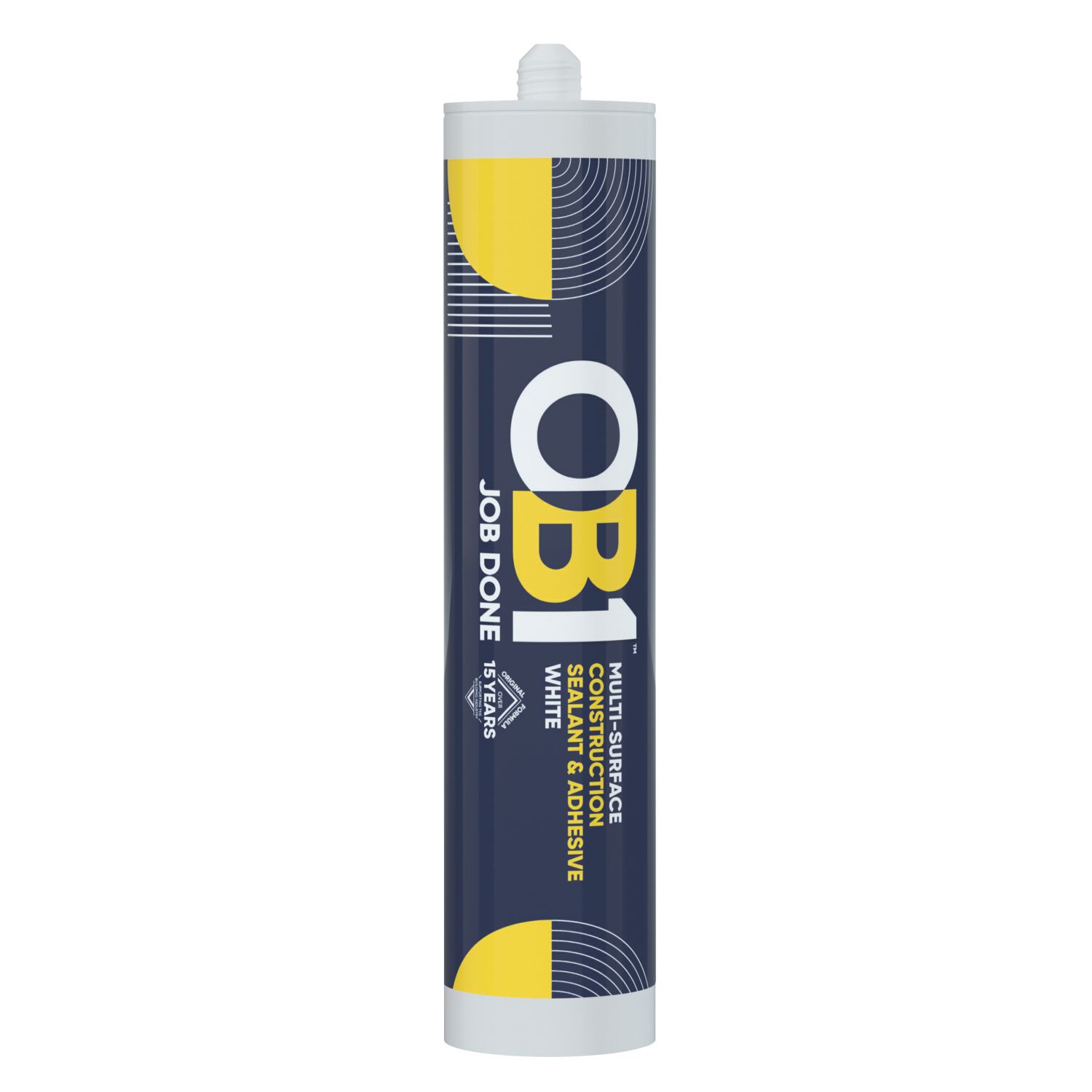 OB1 Multi-Surface Sealant & Adhesive White 290ml (514JF)