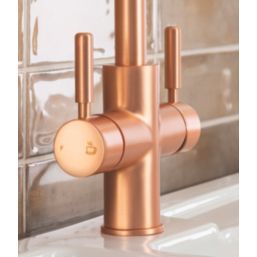 Streame by Abode Hemista 4-in-1 Boiling Mono Mixer Urban Copper