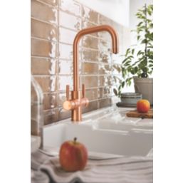 Streame by Abode Hemista 4-in-1 Boiling Mono Mixer Urban Copper