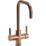Streame by Abode Hemista 4-in-1 Boiling Mono Mixer Urban Copper
