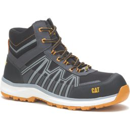 CAT Charge Hiker Size 13  Black/Orange Water-Resistant  Safety Boots