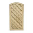 Forest Europa Garden Gate 90cm x 180cm Natural Timber