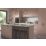 Wilsonart  Matt White & Grey Marble Effect Laminate Worktop 3000mm x 620mm x 38mm