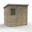 Forest Timberdale 7' 6" x 5' 6" (Nominal) Pent Tongue & Groove Timber Shed