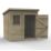 Forest Timberdale 7' 6" x 5' 6" (Nominal) Pent Tongue & Groove Timber Shed