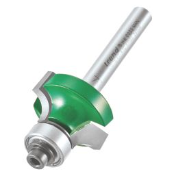 Trend C076X1/4TC 1/4" Shank Double-Flute Rounding-Over Bearing-Guided Router Cutter 25.4mm x 12.7mm