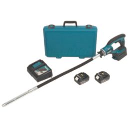 Makita DVR350RTE 18V 2 x 5.0Ah Li-Ion LXT  Cordless Vibrating Poker