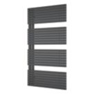 Ximax Watson Open 1185mm x 600mm 1925BTU Anthracite Vertical Towel Radiator
