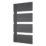 Ximax Watson Open 1185mm x 600mm 1925BTU Anthracite Vertical Towel Radiator