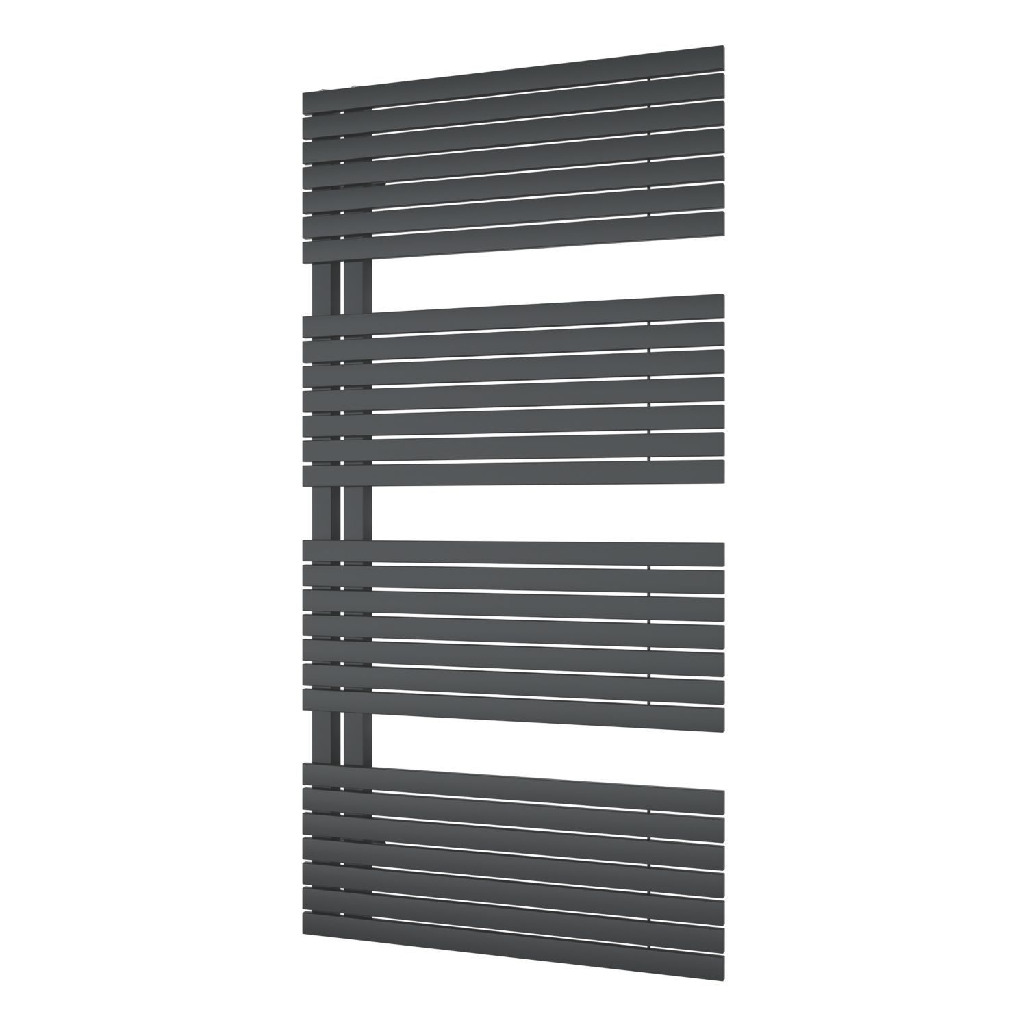 Ximax Watson Open 1185mm x 600mm 1925BTU Anthracite Vertical Towel Radiator (514YE)