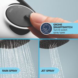 Grohe Vitalio Comfort 110 Hand Shower  Chrome 110mm x 215mm