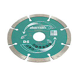 Makita D-61123 Masonry Segmented Diamond Blade 115mm x 22.23mm
