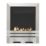 Focal Point Lulworth Stainless Steel Rotary Control Gas Inset Flueless Fire 497mm x 620mm