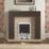Focal Point Lulworth Stainless Steel Rotary Control Gas Inset Flueless Fire 497mm x 620mm