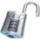Squire Vulcan Weatherproof  Combination  High Security Padlock Blue/Chrome 40mm