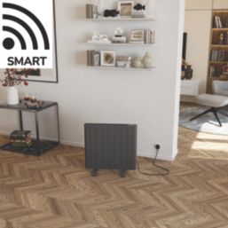 Azur Titus 900W Electric Radiator 580mm x 590mm Anthracite 3072BTU