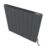 Azur Titus 900W Electric Radiator 580mm x 590mm Anthracite 3072BTU