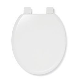 Croydex Abberton  Toilet Seat Moulded Wood White