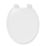 Croydex Abberton  Toilet Seat Moulded Wood White