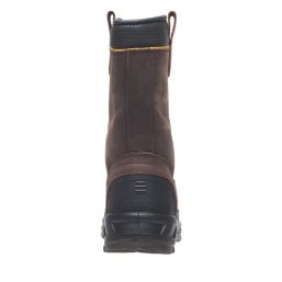 DeWalt Millington Metal Free  Safety Rigger Boots Brown Size 12