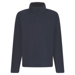 Regatta Micro Zip-Neck Fleece Dark Navy X Large 43.5" Chest