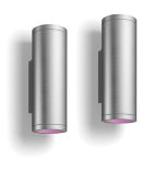 Philips Hue Liane LED Smart Wall Light Black 12.2W 850lm - Screwfix