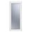 Crystal  Fully Glazed 1-Obscure Light Left-Handed White uPVC Back Door 2090mm x 890mm