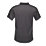 Regatta Contrast Coolweave Polo Shirt Seal Grey / Black XXX Large 56" Chest