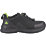 Amblers 610  Womens Strap Safety Trainers Black Size 8