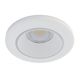 Calex Halo Fixed  LED Downlight White 6.5W 340lm 3 Pack