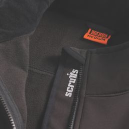 Scruffs Trade Softshell Jacket Black 2X Large 46" Chest