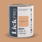 LickPro Max+ 1Ltr Orange 03 Matt Emulsion  Paint