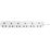 Masterplug 13A 6-Gang Unswitched  Extension Lead White 1m