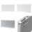 Flomasta 600mm x 1200mm 3893BTU White Type 11 Convector Radiator
