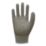 Site  PU Palm Touchscreen Gloves Grey Medium