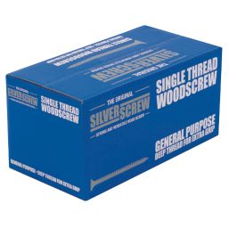 Silverscrew  PZ Double-Countersunk Thread Cutting Multipurpose Screws 4mm x 40mm 1000 Pack