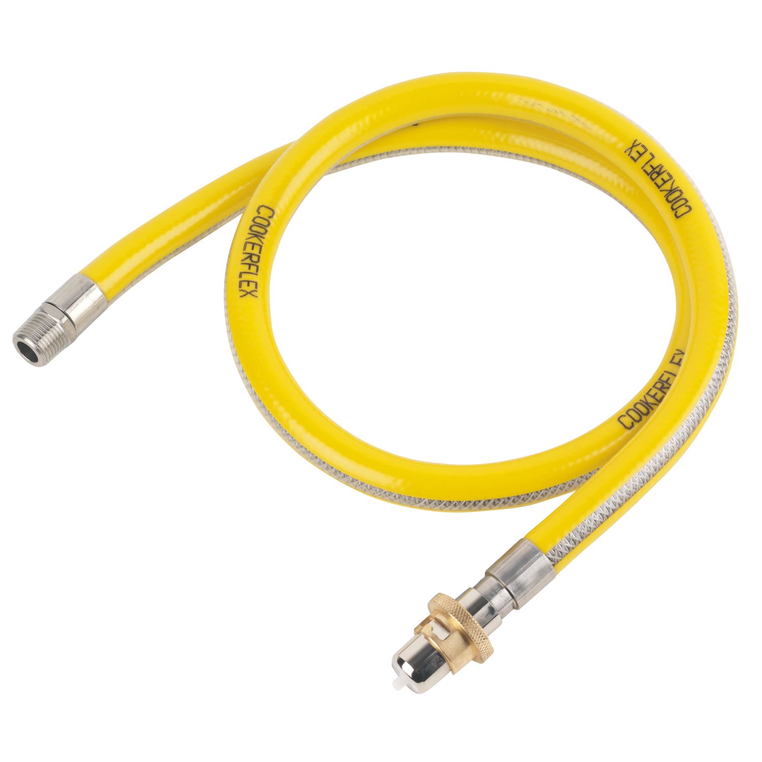 Cookerflex Bayonet LPG Cooker Hose 12.5mm x 1250mm (5168J)