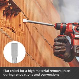 Einhell  SDS Plus Shank Chisel Bit Set 4 Pieces