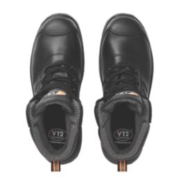 V12 Footwear Defender Size 12  Black Waterproof  Safety Boots