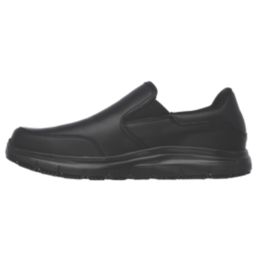 Skechers Flex Advantage SR Bronwood Size 13  Black  Slip-On Occupational Work Shoes