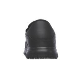 Skechers Flex Advantage SR Bronwood Size 13  Black  Slip-On Occupational Work Shoes